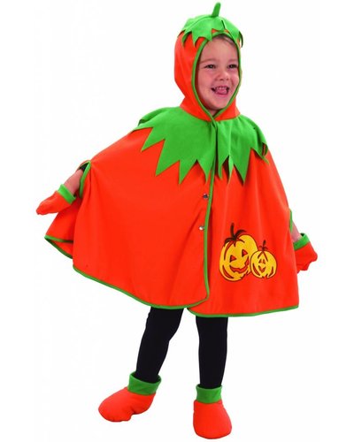 Magicoo Halloween Kürbis Kostüm Mädchen - Kürbiskostüm für Kleinkinder Gr. 92-104