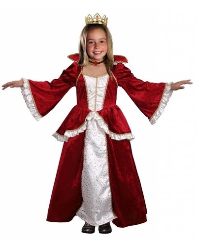 Magicoo Königin Kostüm für Kinder Elisabeth