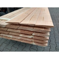 Zweedsrabat  breed 1,1-2,2x19,5 cm