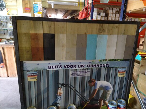 Hermadix Hermadix tuin decoratie beits