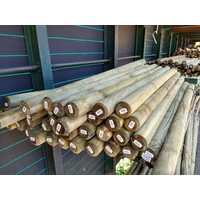 Paal rond gefreesd 8 cm