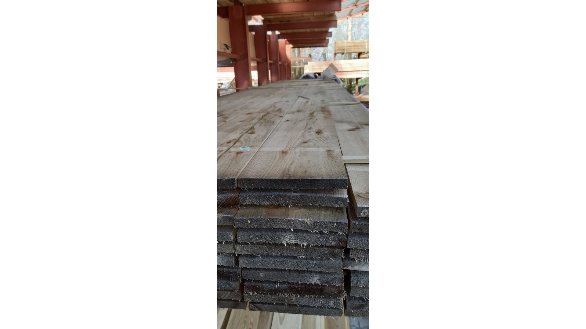 Grenen plank 2x20 cm