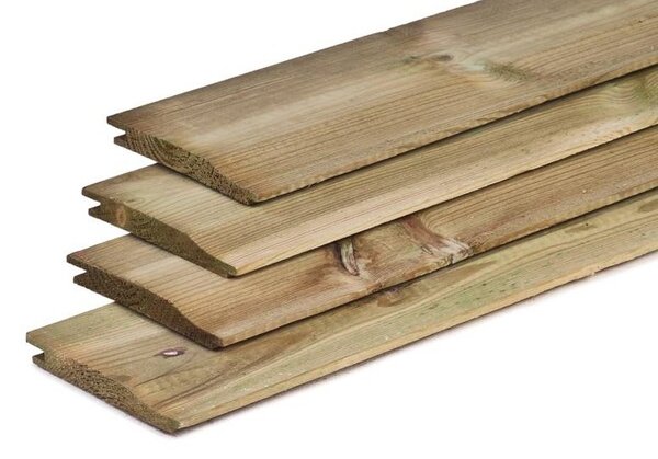 Grenen rabat 1,8x14,5 cm