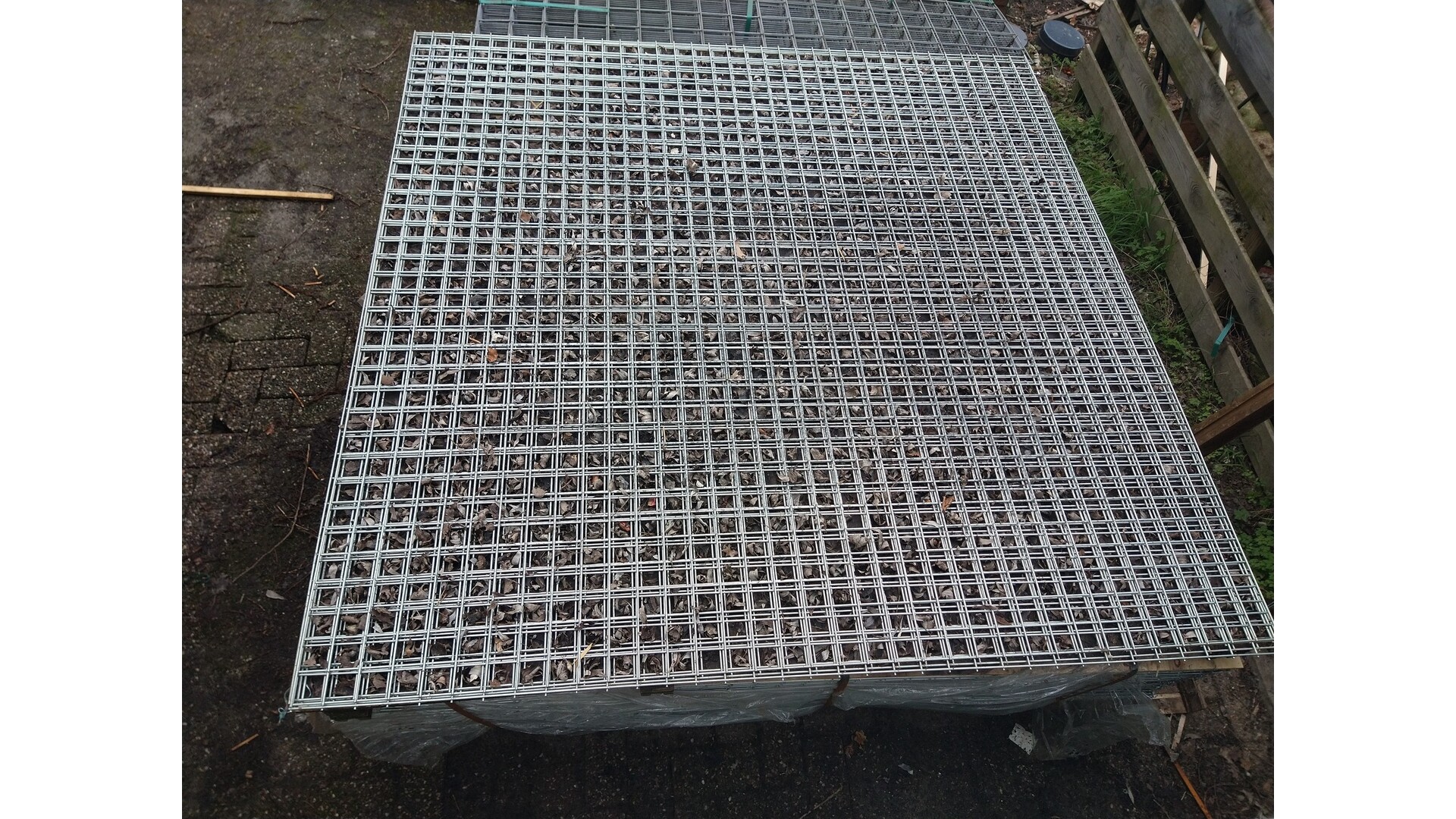 Gaaspaneel verzinkt maas 5x5 cm