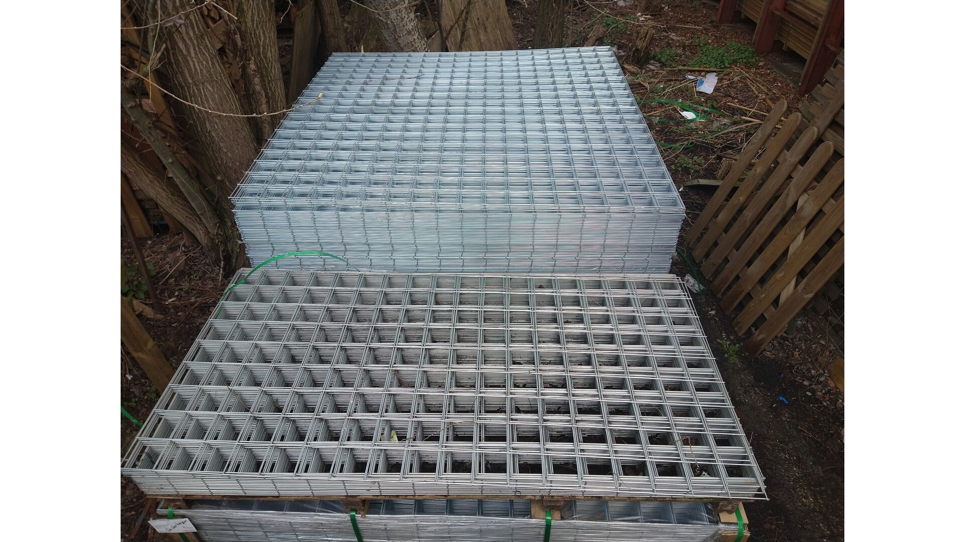 Gaaspaneel verzinkt maas 10x10 cm