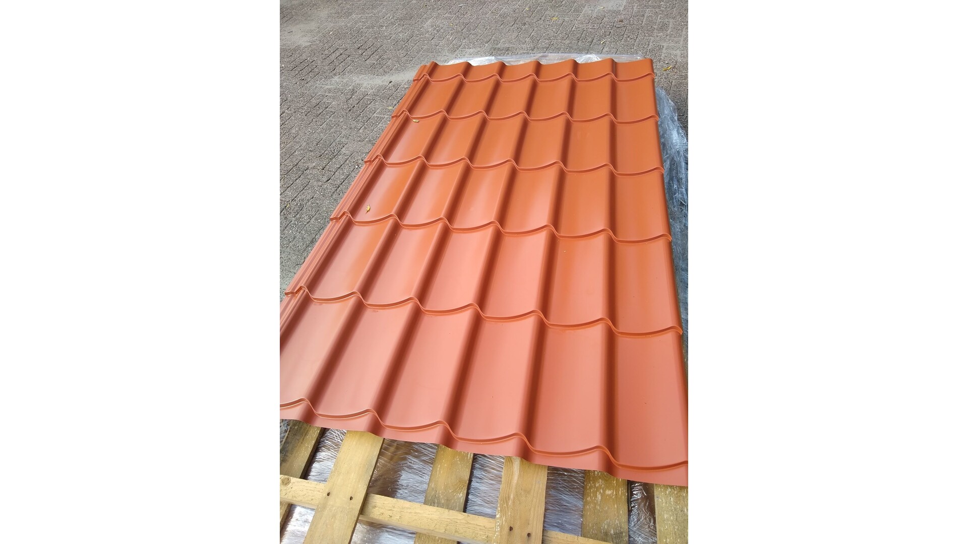 Dakpanplaat terracotta