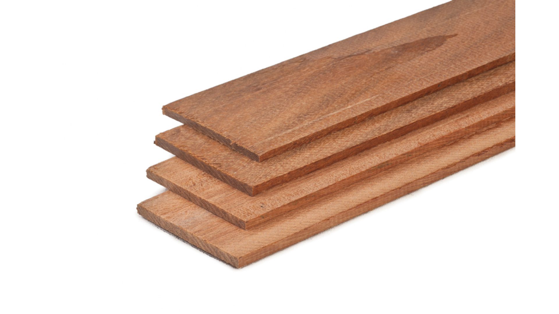 Hardhout strip 0,6x10 - 400 cm