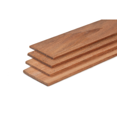 Hardhout strip 0,6x10 - 400 cm