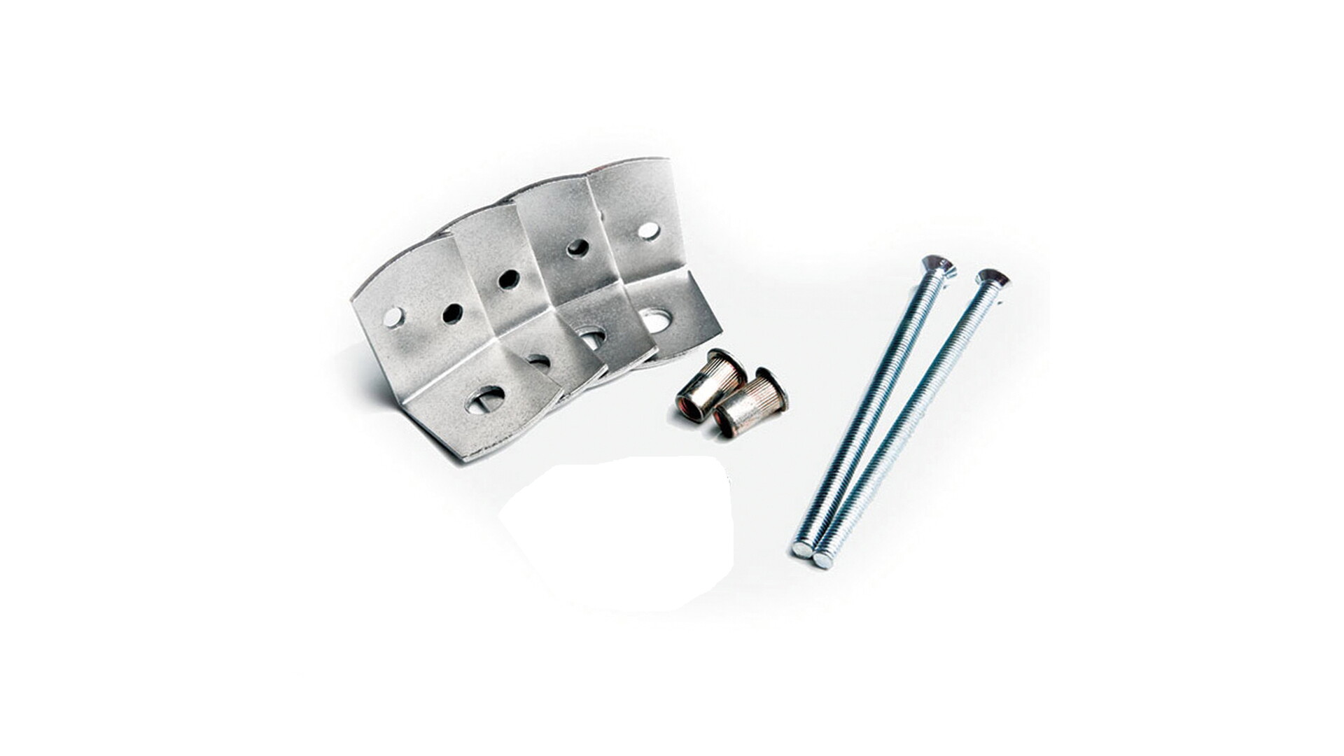 L-beslag SET voor betonpaal