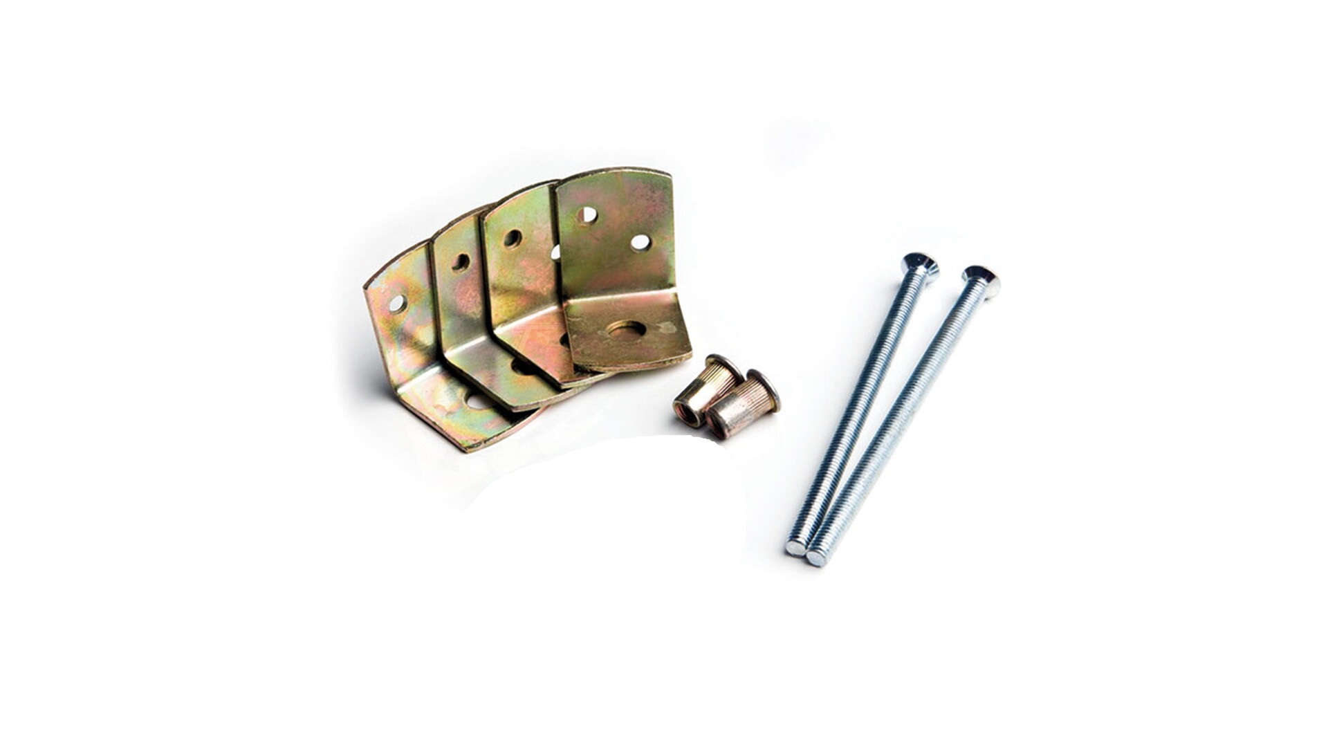 L-beslag SET voor betonpaal