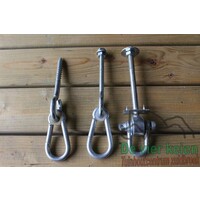 Schommelhaak met draad