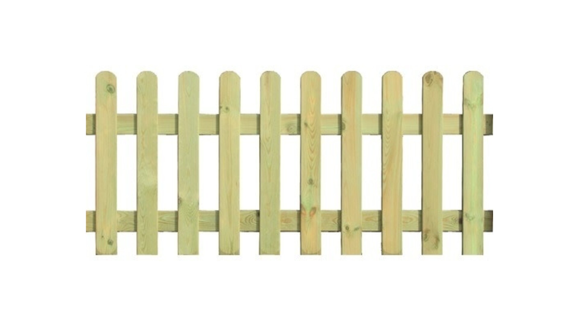 Tuinhek recht 180 cm