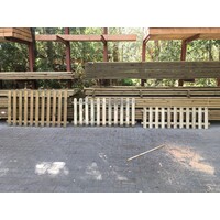 Tuinhek recht 180 cm