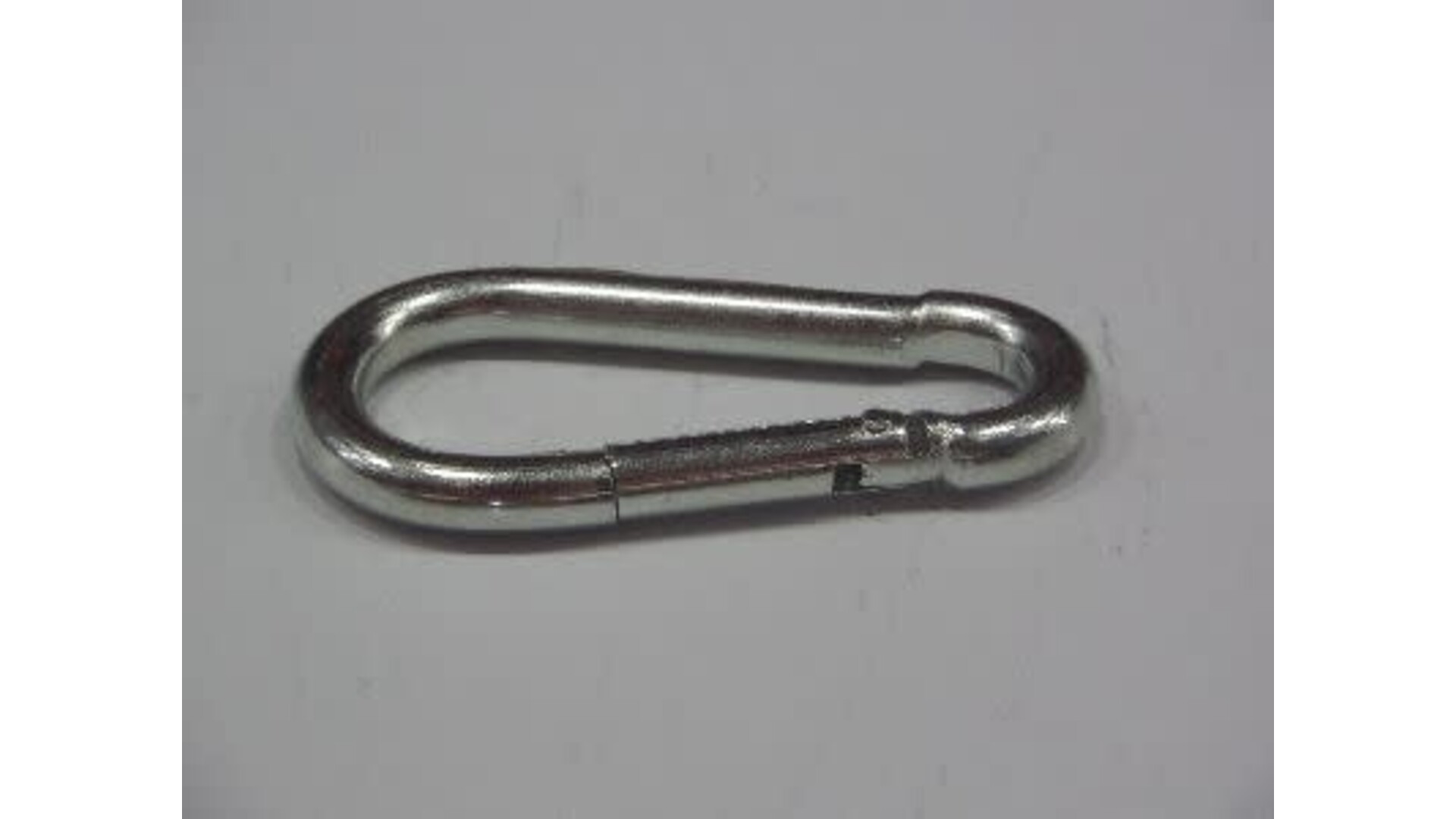 Karabijnhaak 10x100mm Verzinkt