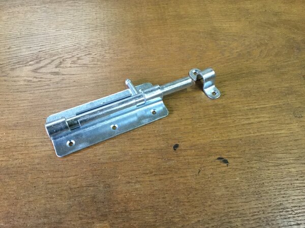 Plaatgrendel Schuif 120x50mm