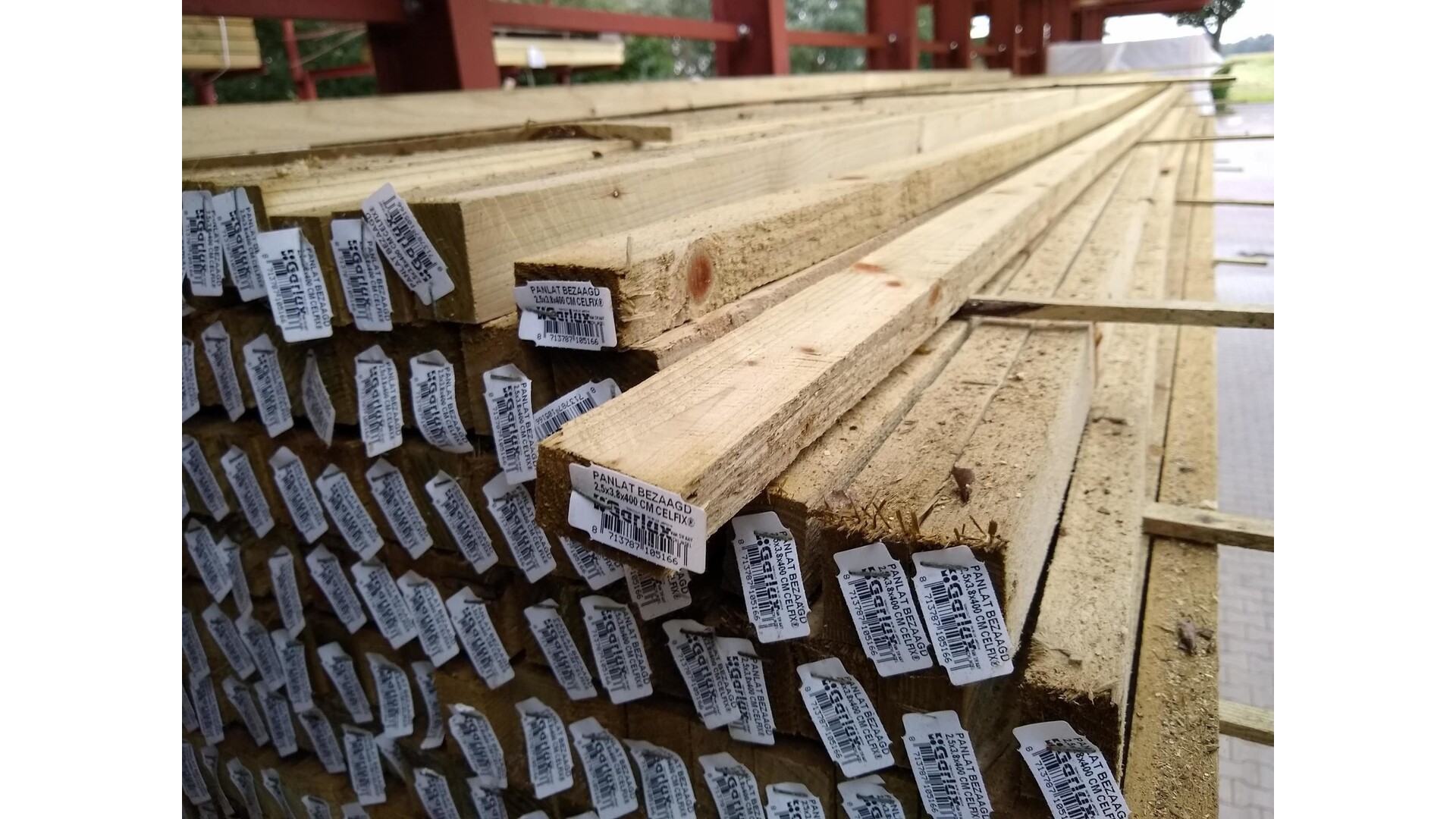 Geimpregneerde panlat