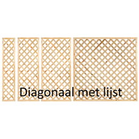 Houten Trellis met lijst