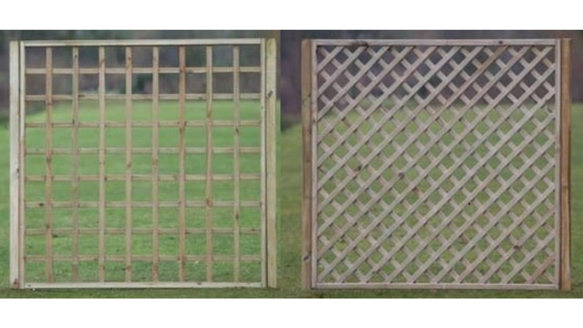 Houten Trellis met lijst