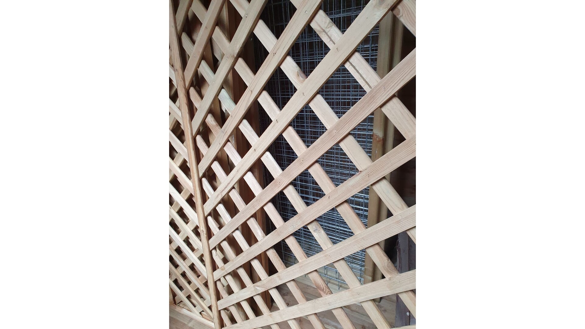 Houten Trellis met lijst