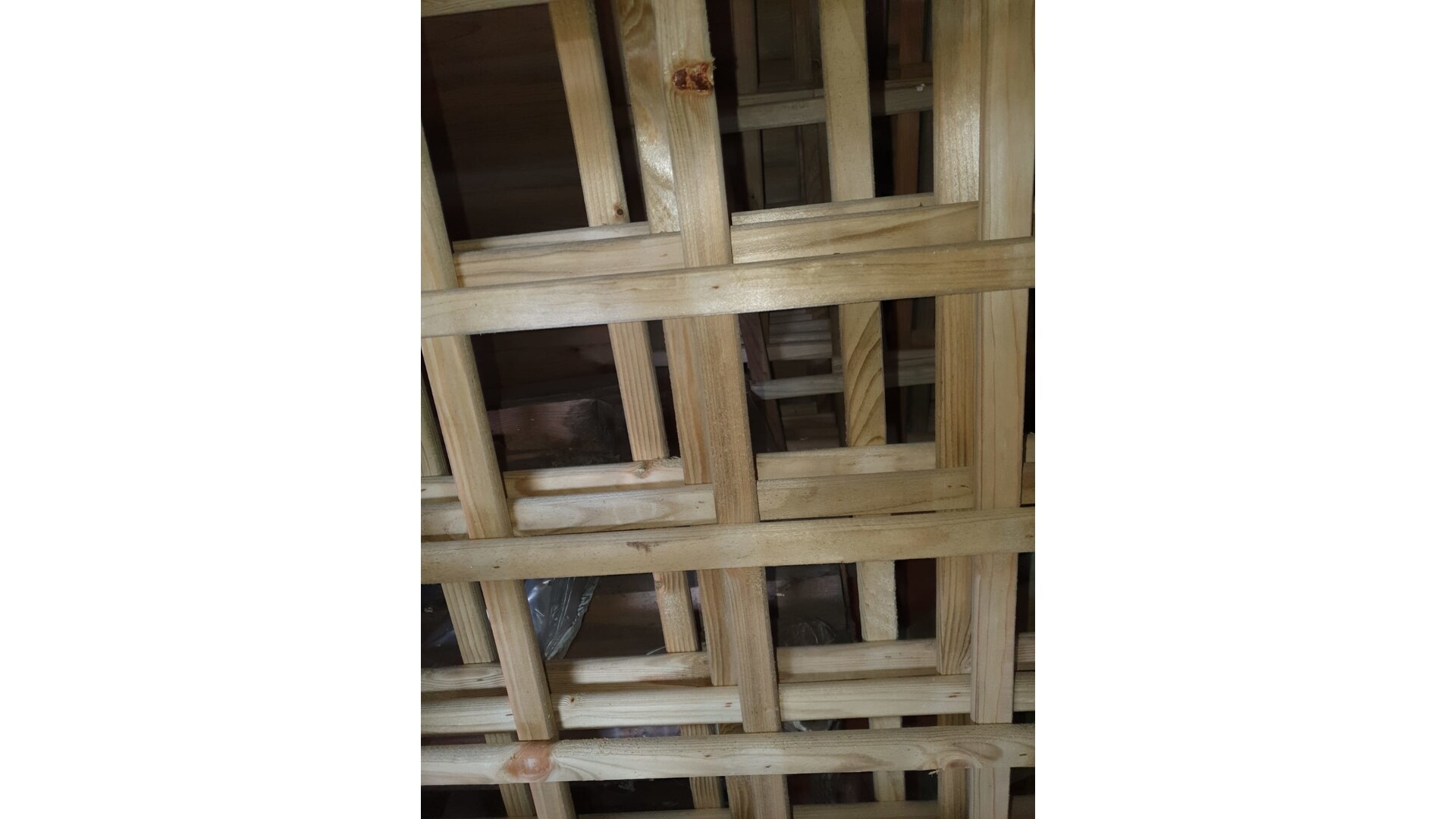 Houten Trellis met lijst