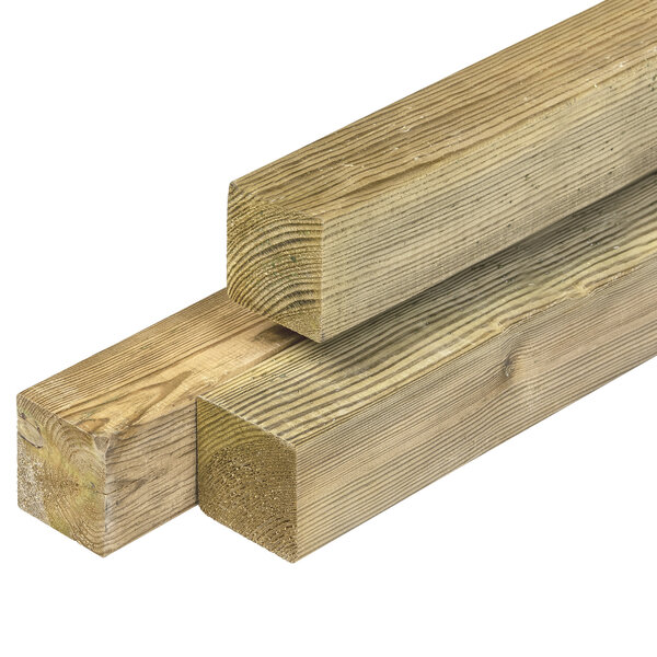 Grenen regel 4,5x4,5 cm