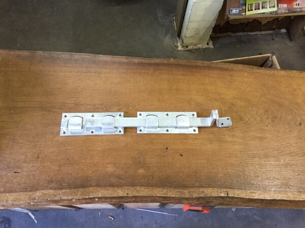 Overslag grendel 45 cm