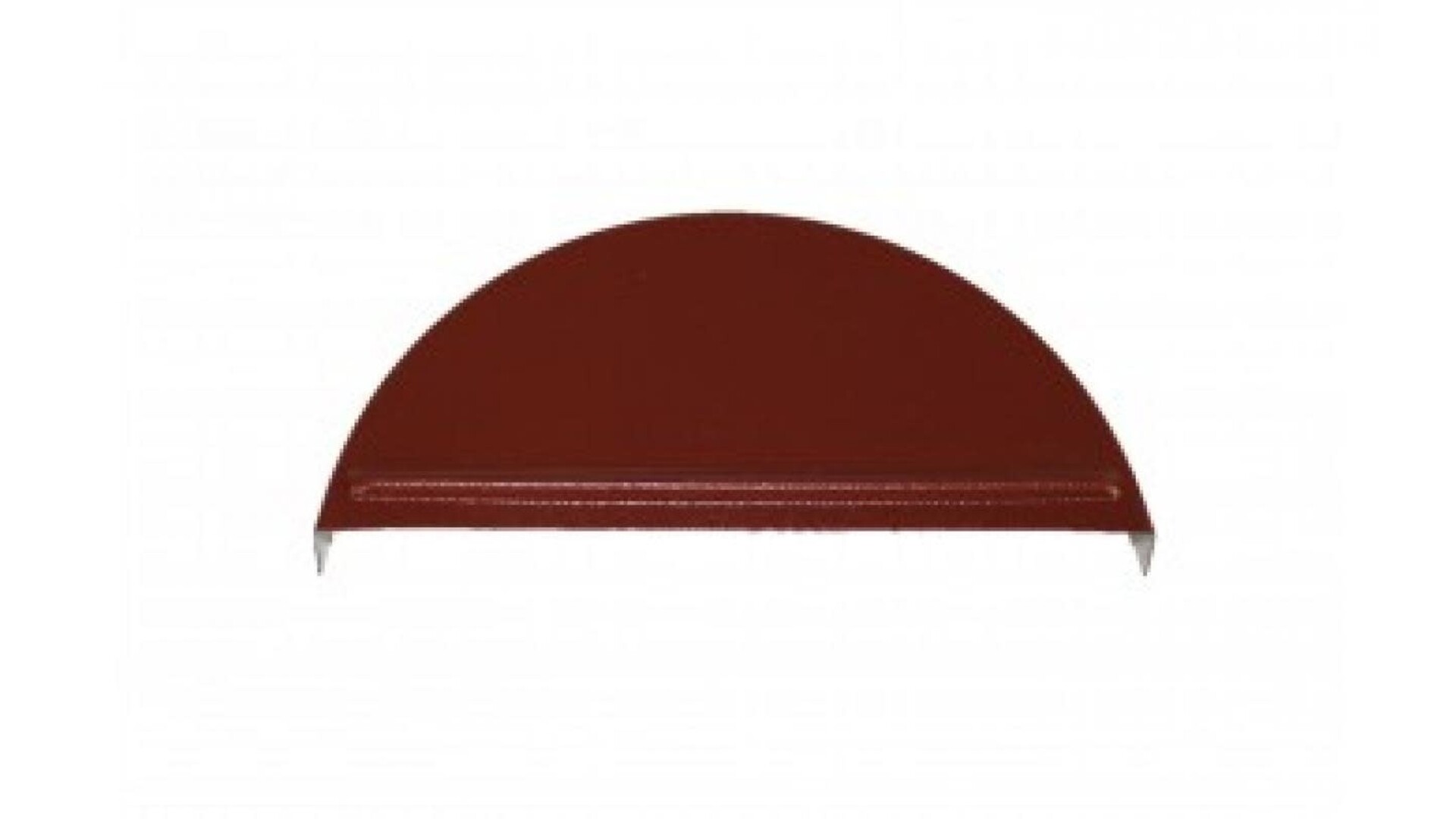 Dakpanplaat ronde nok eindkap