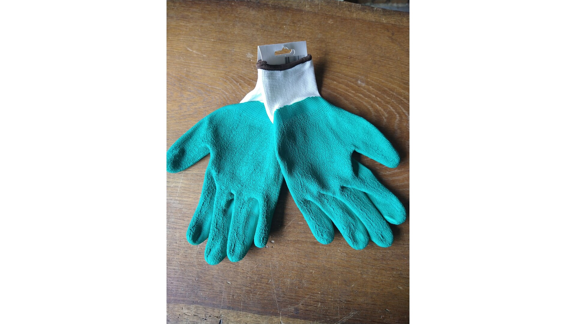 werk handschoen groen