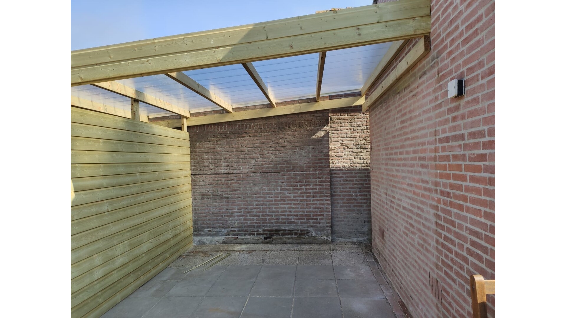 Polycarbonaat Klik systeem 25cm