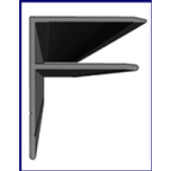 Polycarbonaat klik systeem Zij profielen