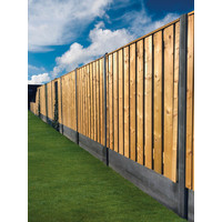 Betonpaal Antraciet 10x10x280 cm Pyramidekop voor enkele onderplaat