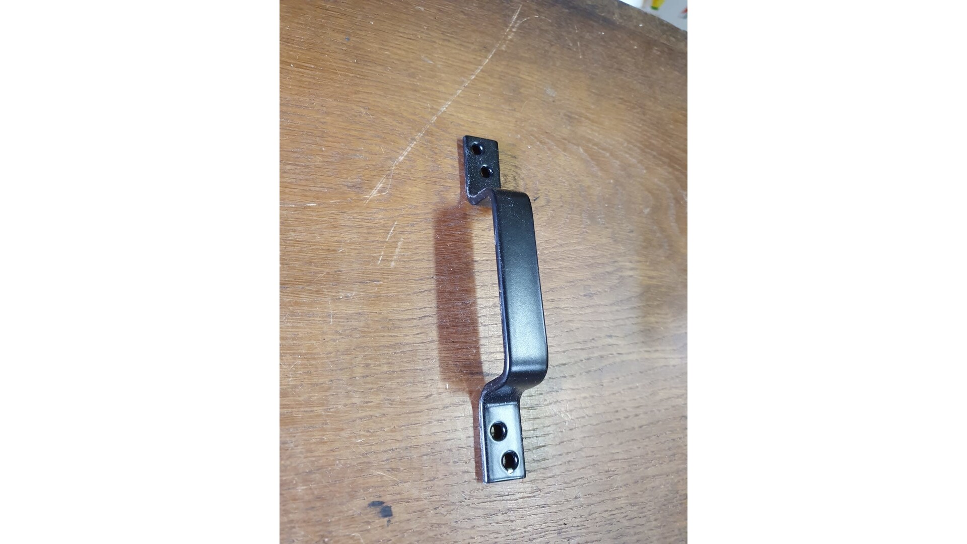 Handgreep 170x20x5 mm Zwart