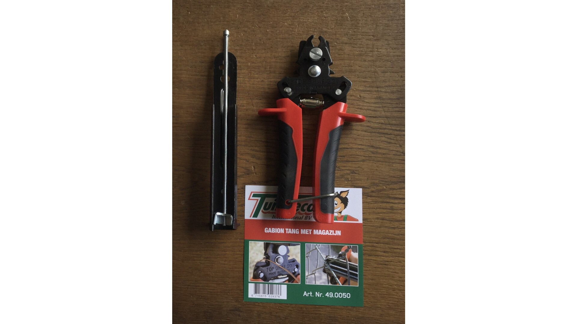 Ringtang t.v.b. Schanskorf gaaspaneel