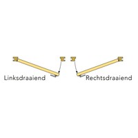 Tuindeur Grenen 180 cm hoog