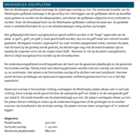 Weikhoplex Golfplaat