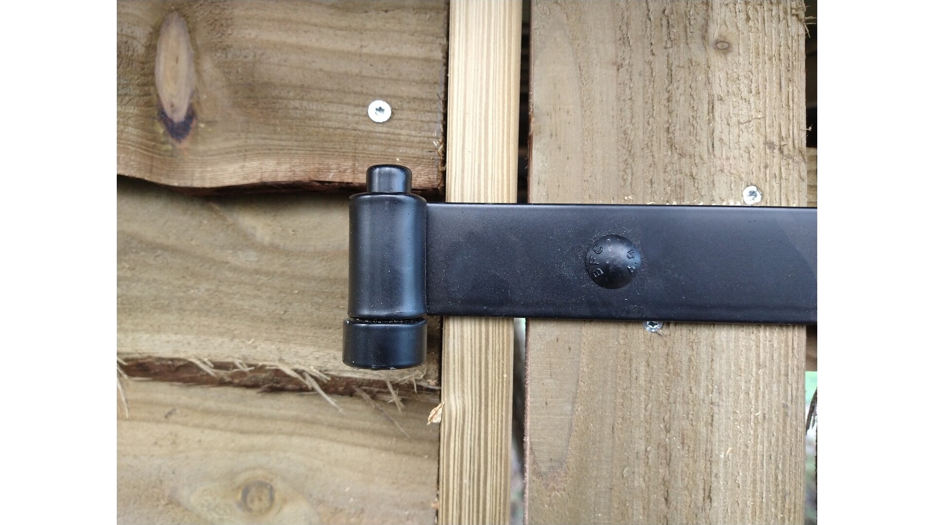 Duim met schroefdraad  145 mm zwart