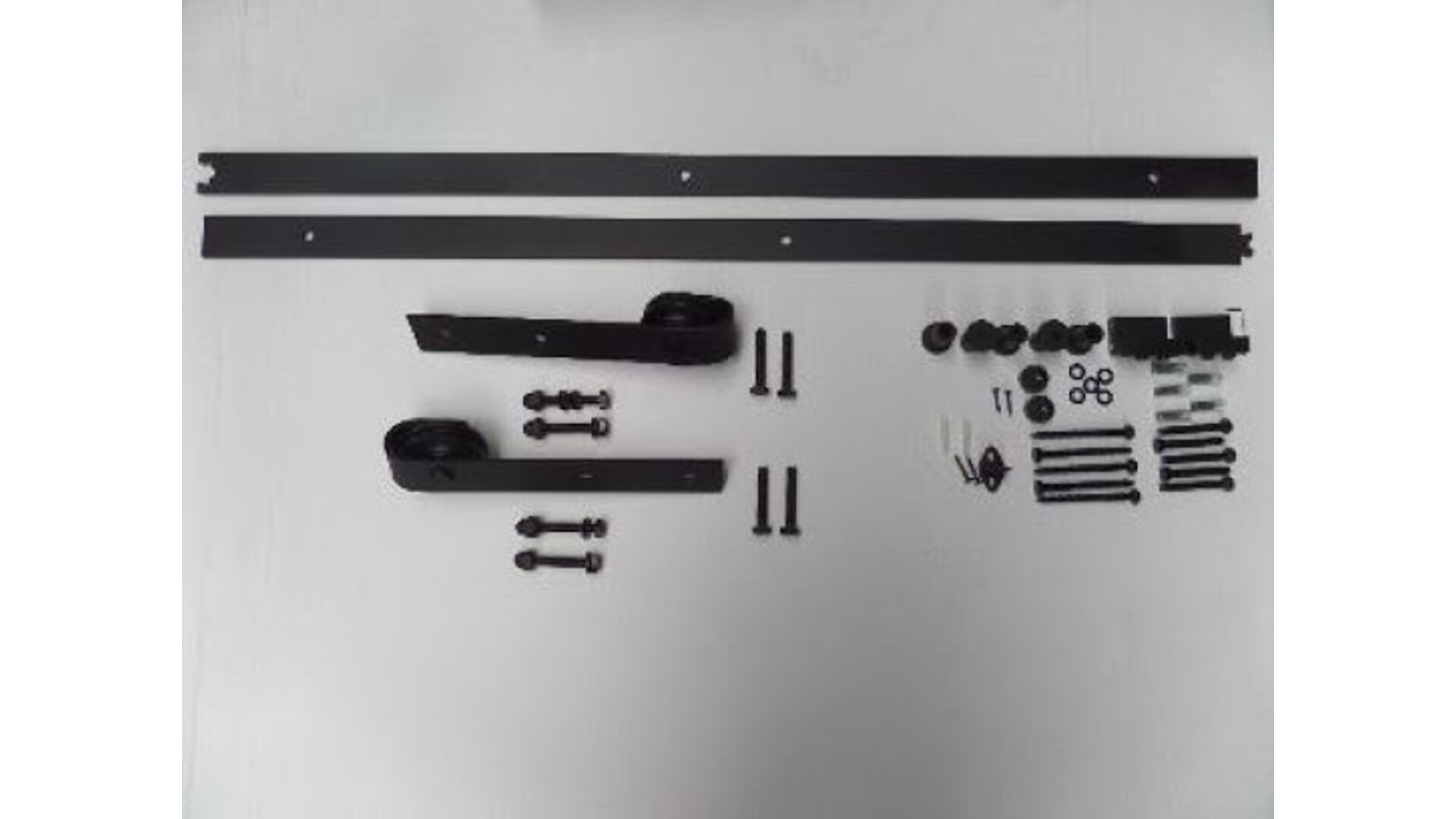 Schuifdeur Loftdeur beslagset Zwart