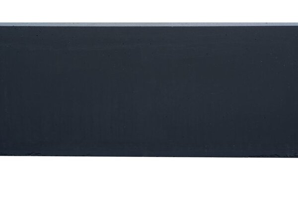 Betonnen onderplaat rotsmotief 36x184 cm Antraciet gecoat