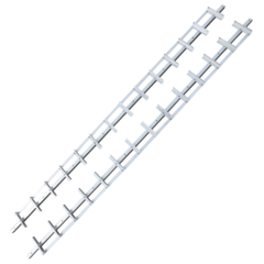 Flexfence shutterrails 166 cm