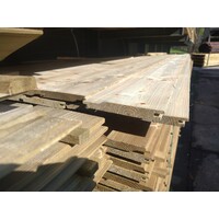 Geimpregneerd Vuren rabat 1,8x14,5 cm