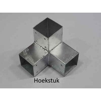 Verbindingsstuk 9x9 cm Vierkant