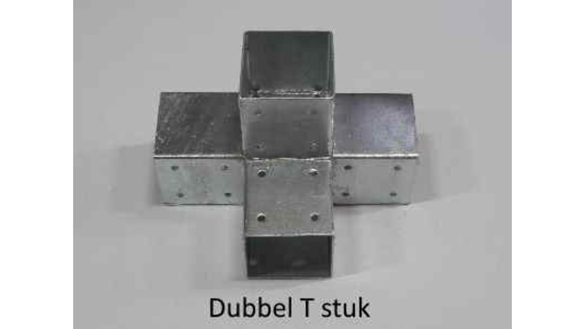 Verbindingsstuk 9x9 cm Vierkant