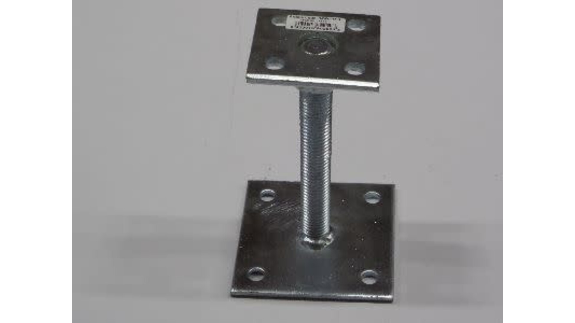 Verstelbaar paaldrager 7x7 > 10x10 cm