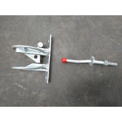 Heksluiting met pen Wit verzinkt Zware uitvoering