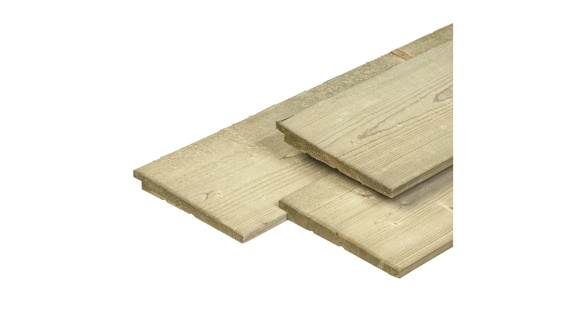 Zweedsrabat 1,1-2,2 x 19,5 cm GEIMPREGNEERD