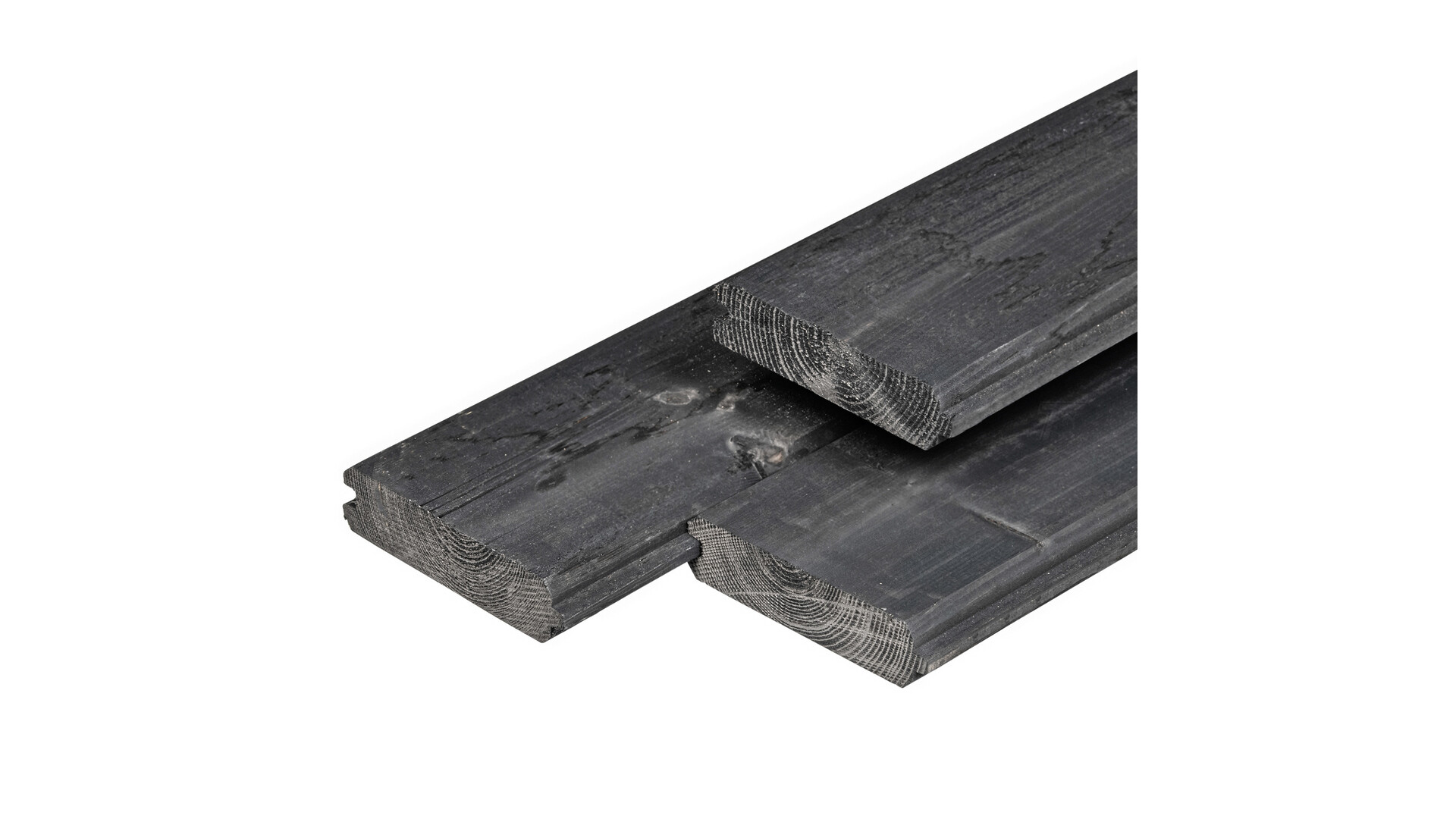 Blokhutprofiel Zwart vuren 2,8x12,1 cm
