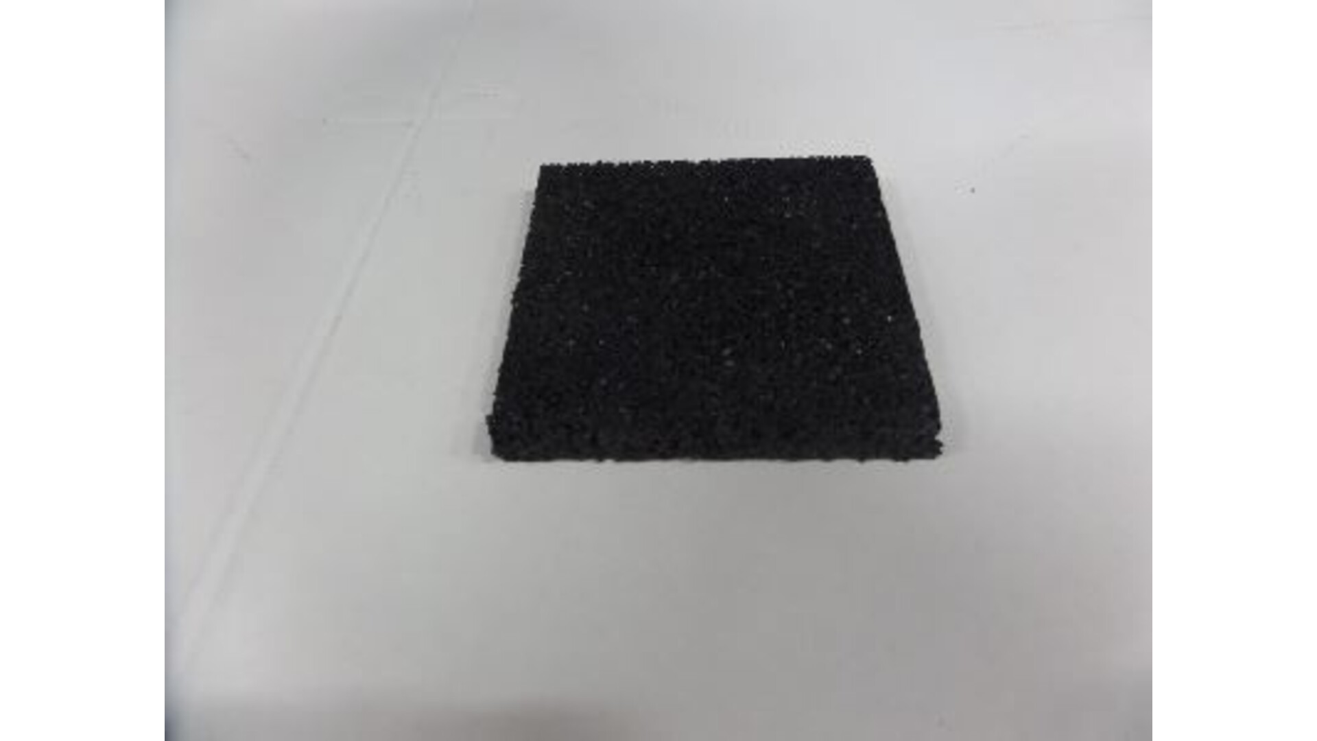 Rubberen tegeldrager 100x100x10 zwart