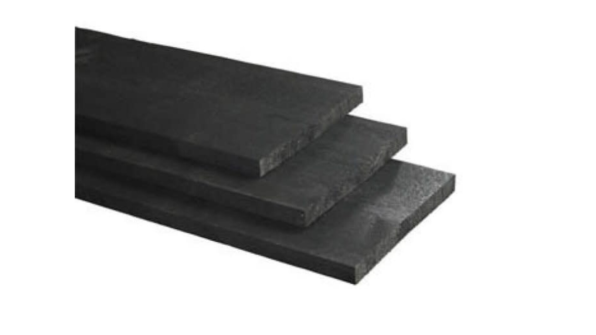 Plank Lariks / Douglas zwart gedompeld 2,2x20 4m