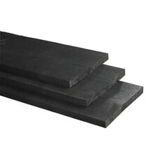 Plank Lariks / Douglas zwart gedompeld 2,2x20 4m