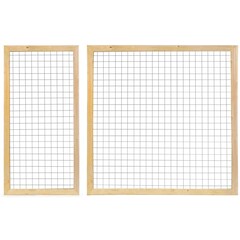 Gaaspaneel robuust met kader 4.5x70 Maaswijdte: 7.5x7.5cm